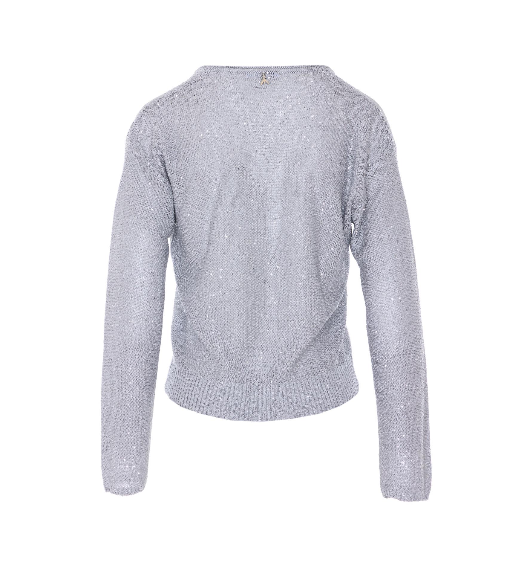 patrizia pepe sweaters silver polyester - women
