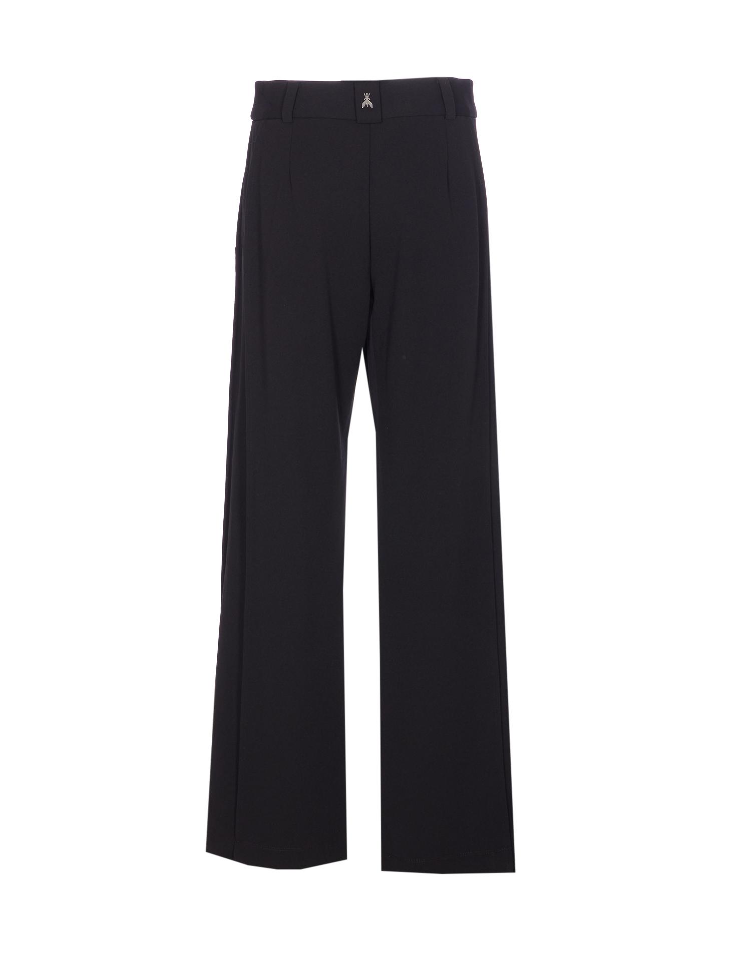 patrizia pepe trousers black polyester - women
