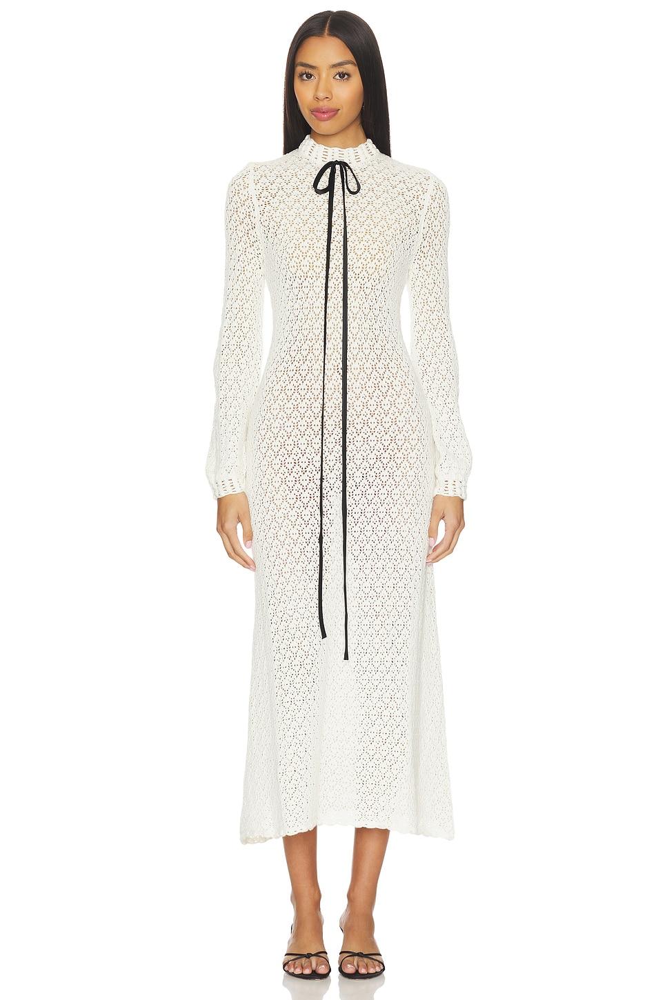 patsy pointelle midi dress