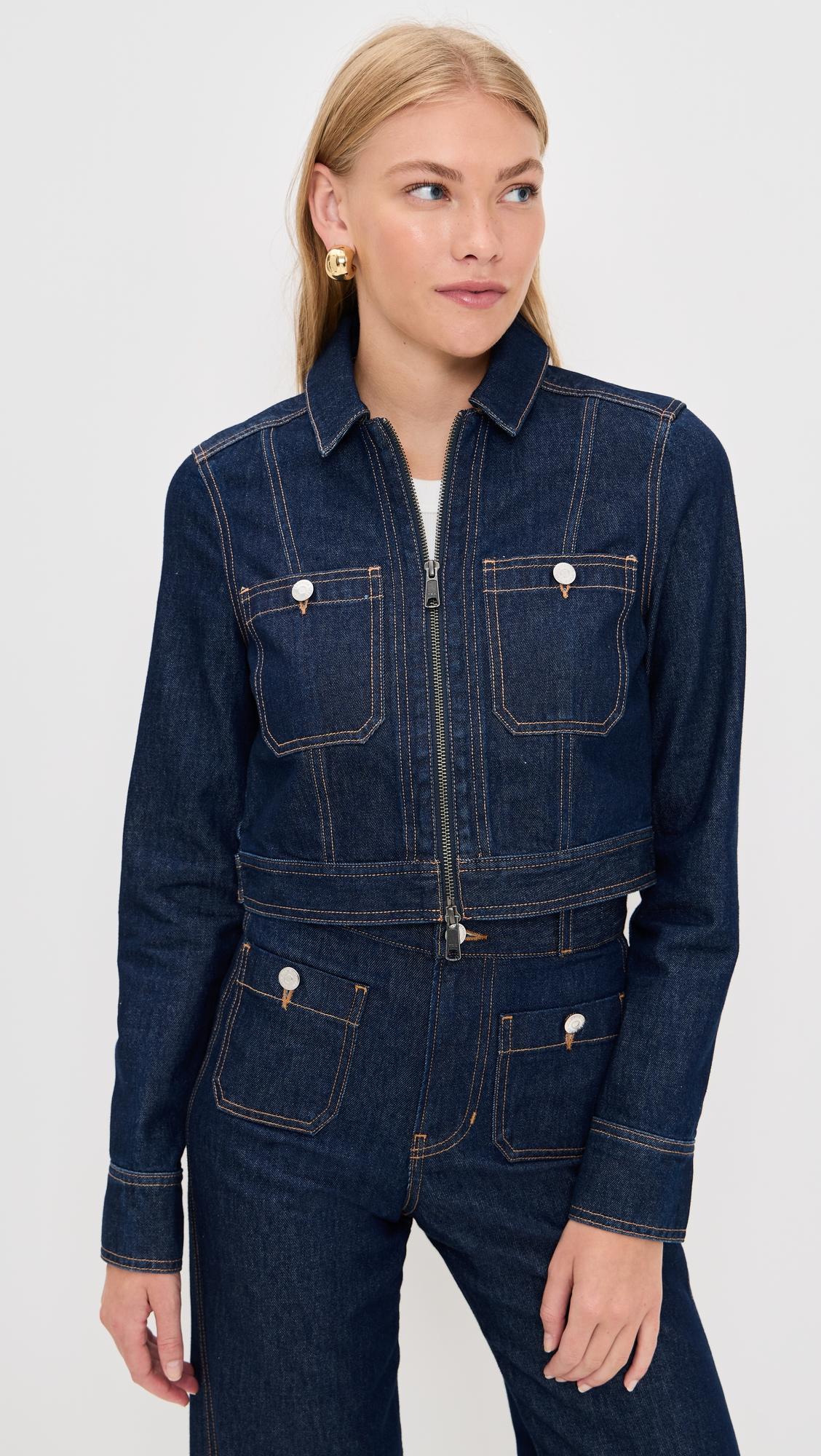 patty fitted long sleeve jacket