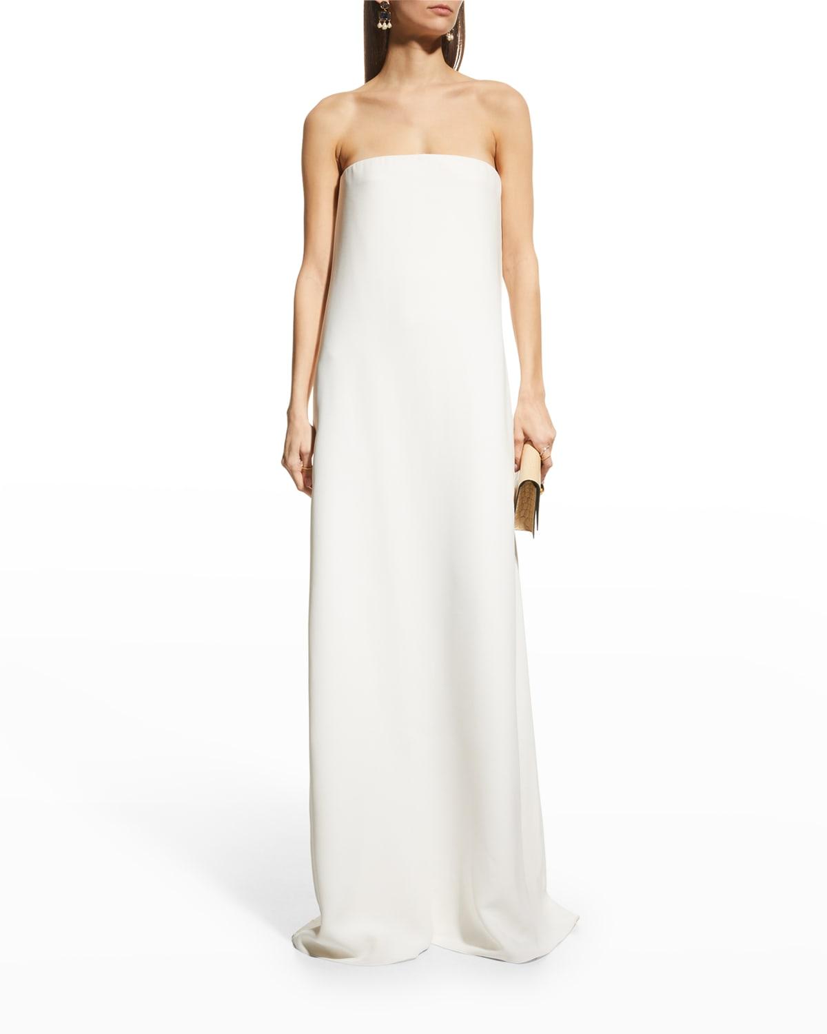 pau strapless maxi dress