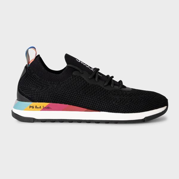 paul smith women's black 'aprina' 'swirl' sneakers