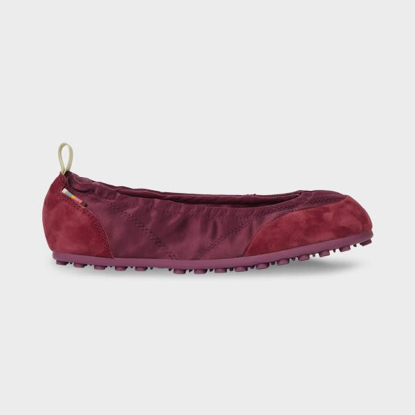 paul smith women's maroon 'laguna' ballet flats red