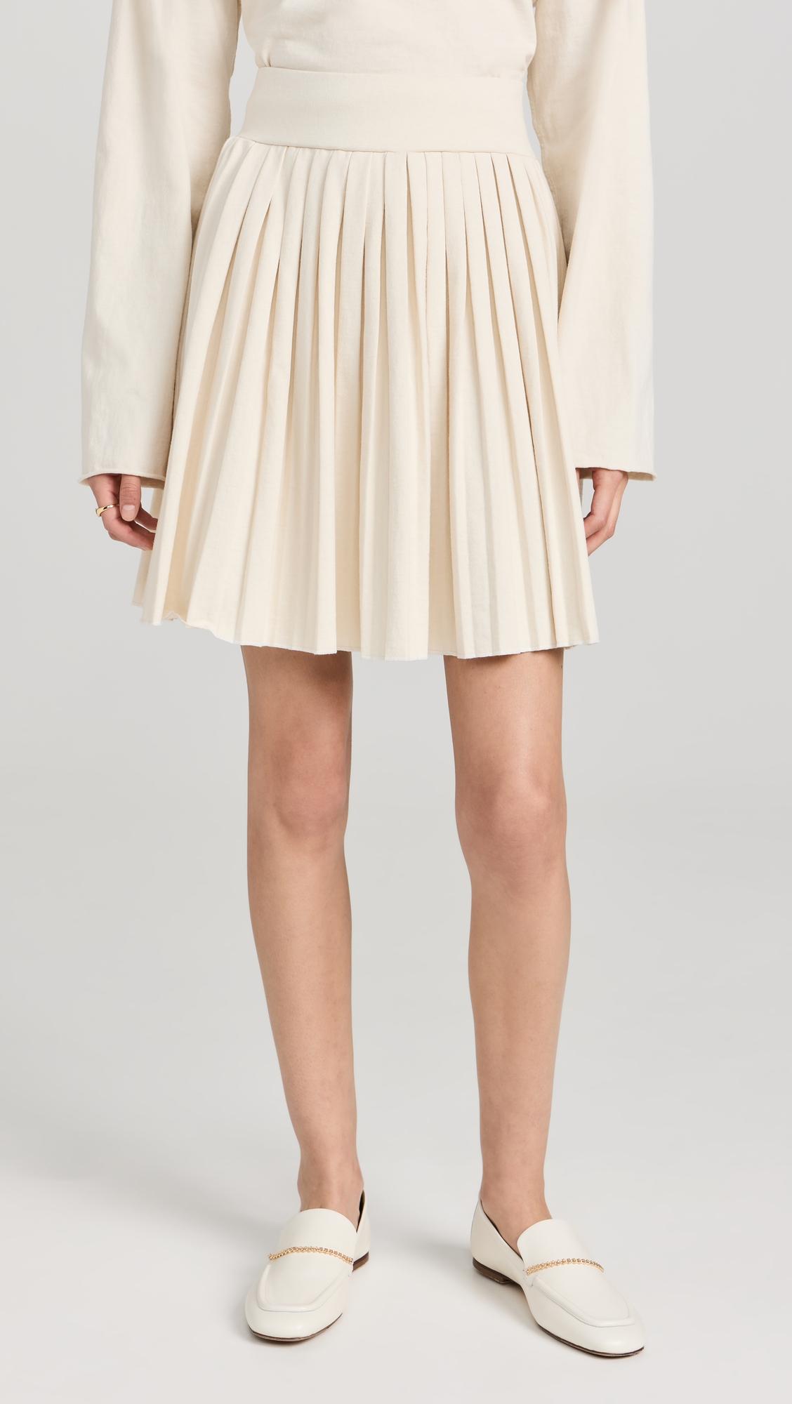 paulina box pleat tennis skirt