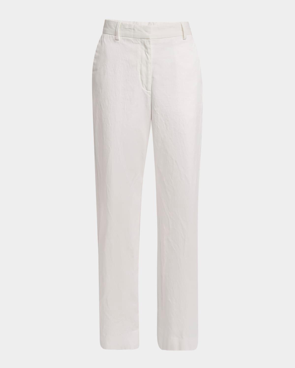 paxy straight-leg cotton pants