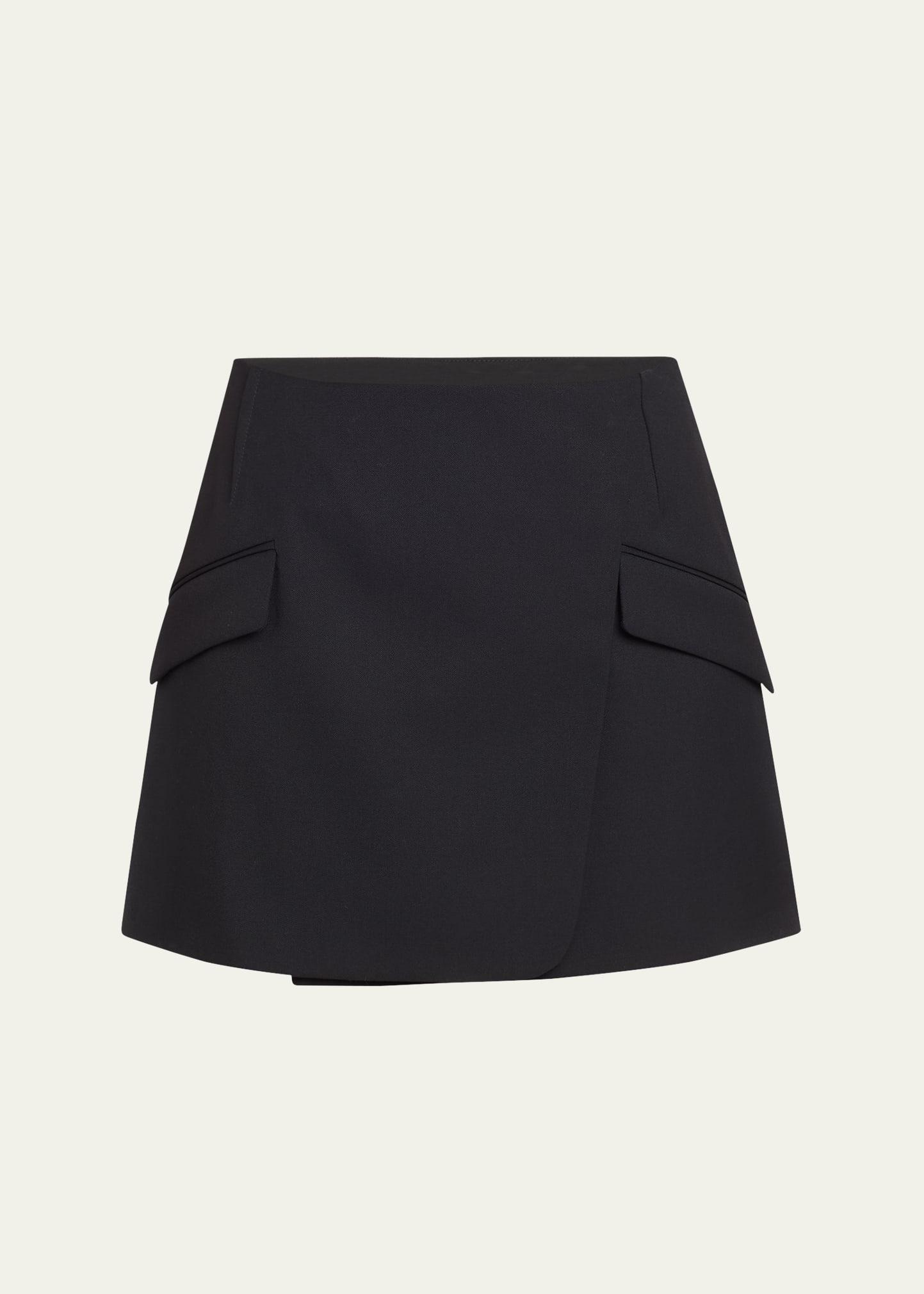 payton mini wrap skirt