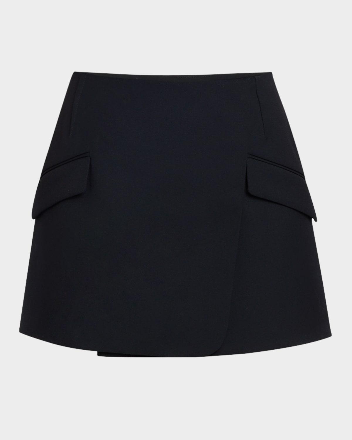 payton mini wrap skirt