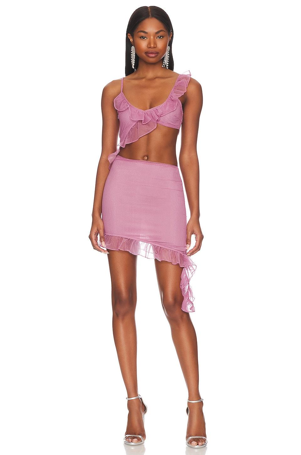 payton ruffle dress