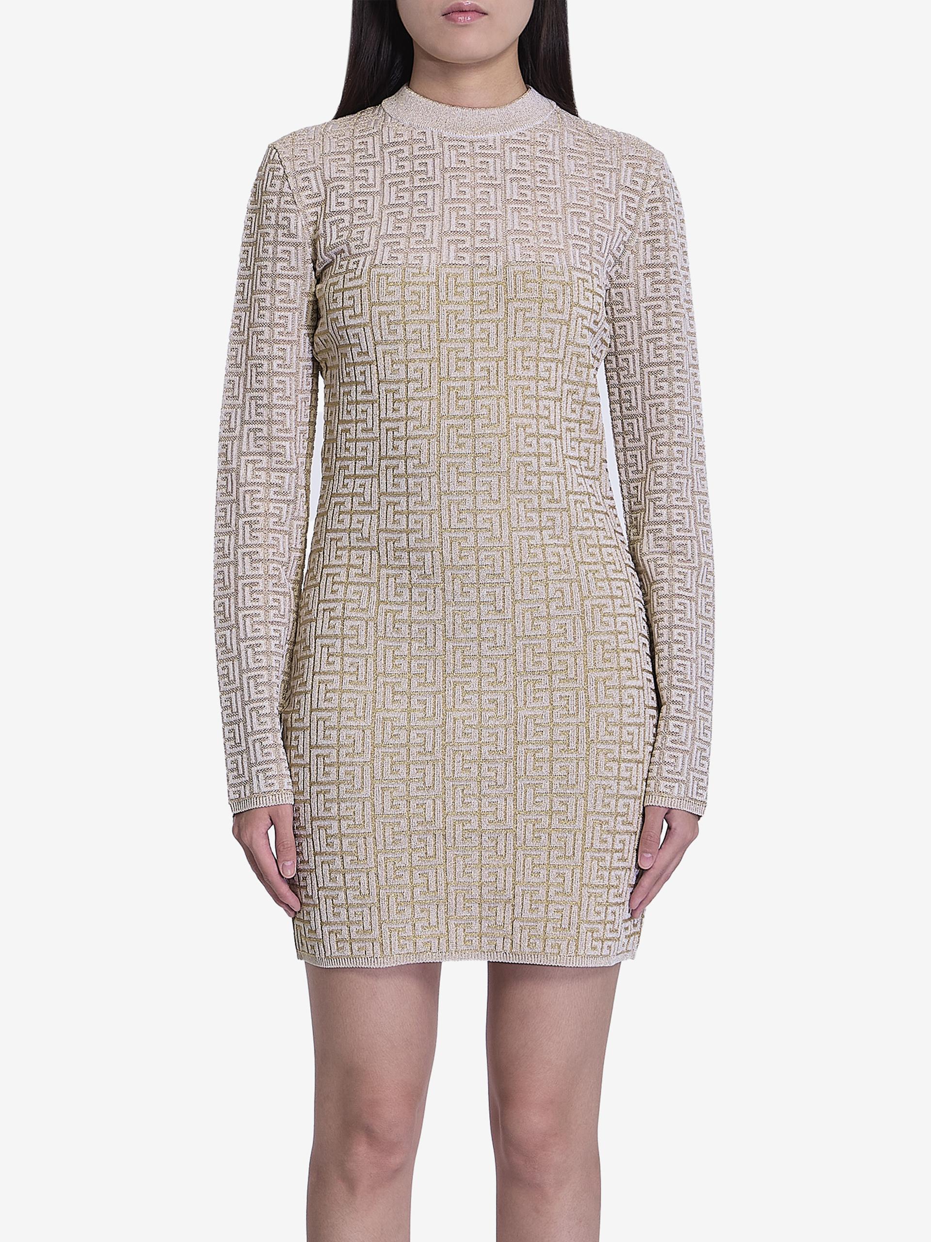 pb labyrinth monogram dress