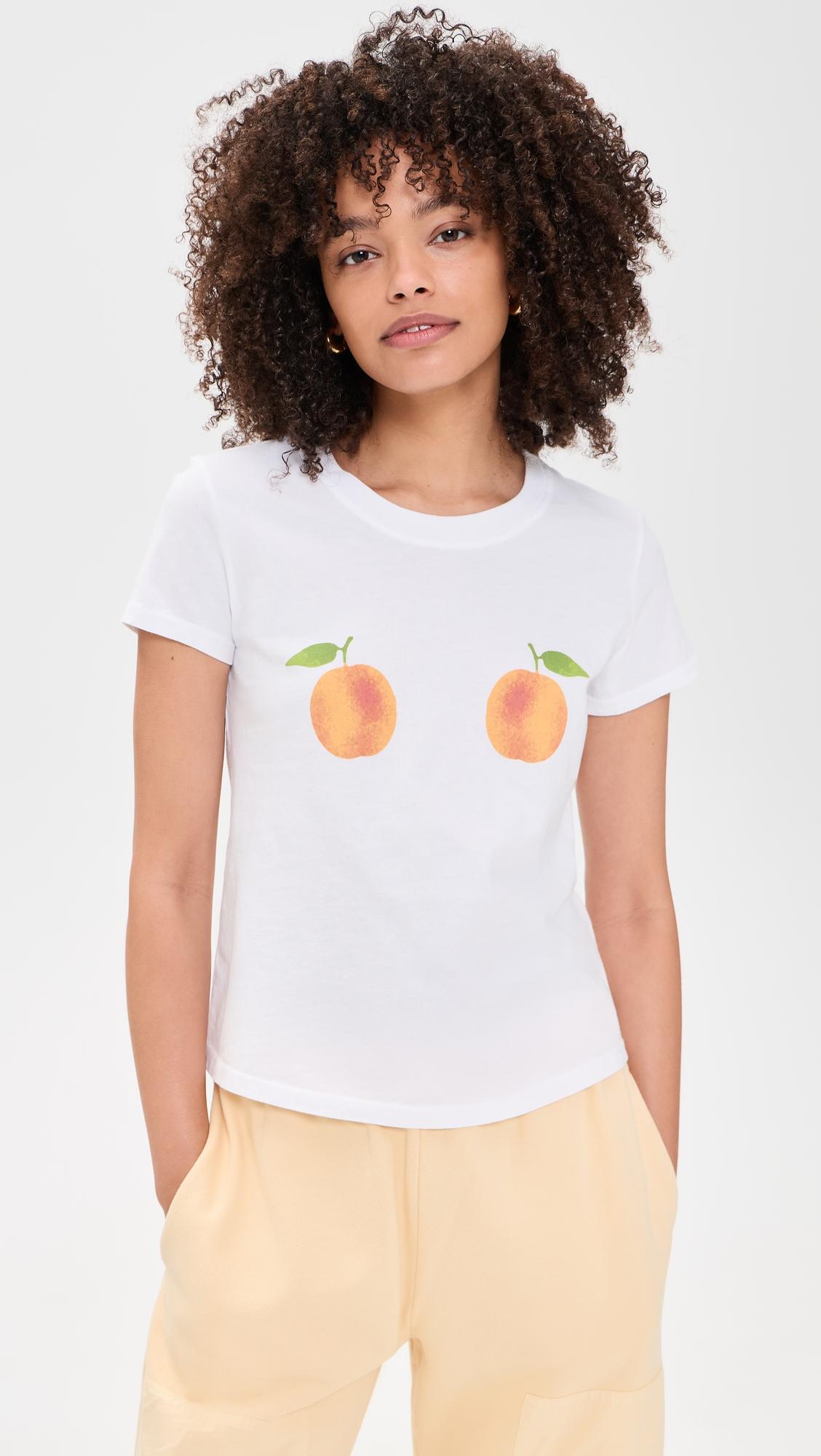 peaches and cream tee