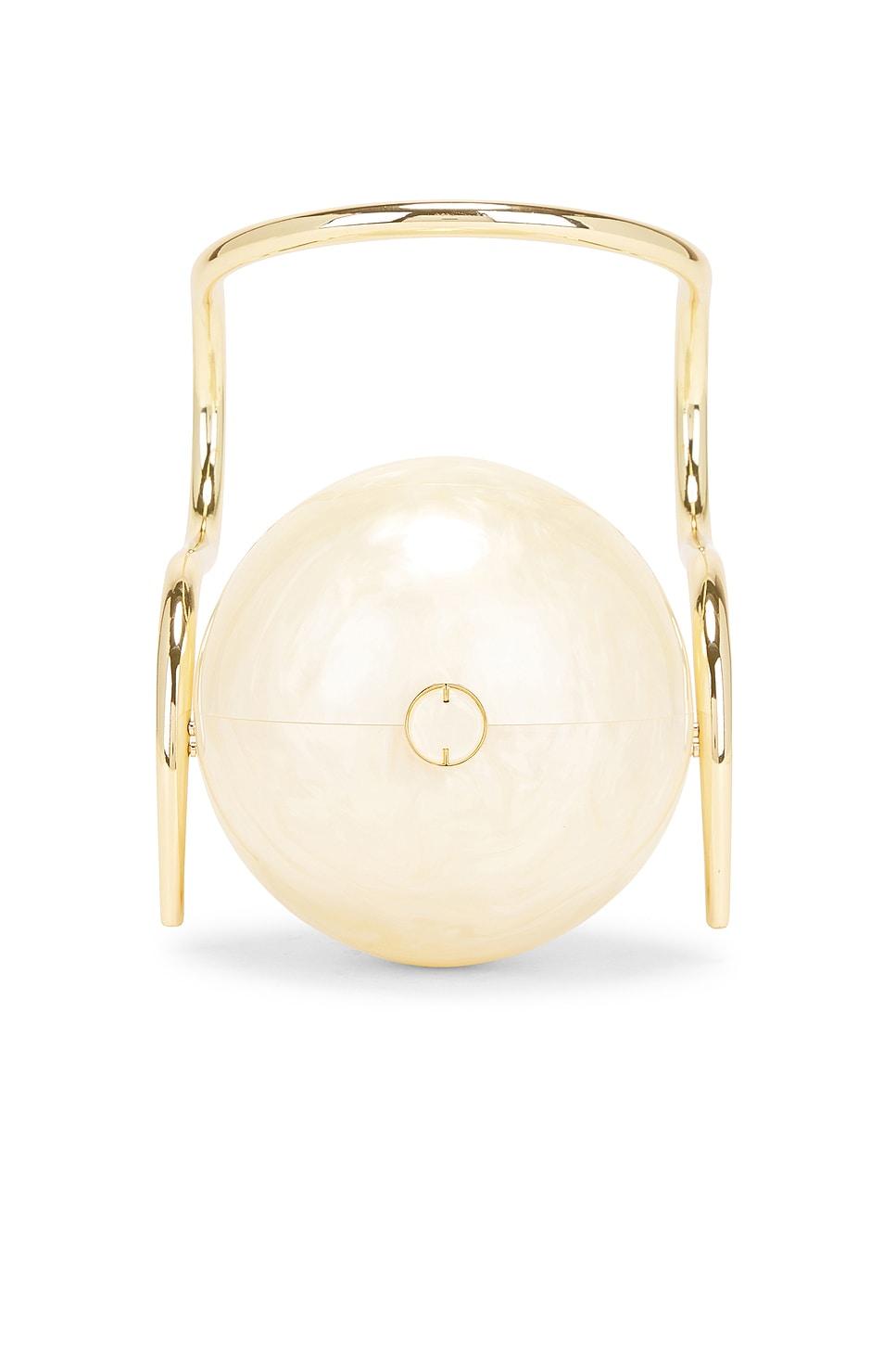 pearl top handle bag