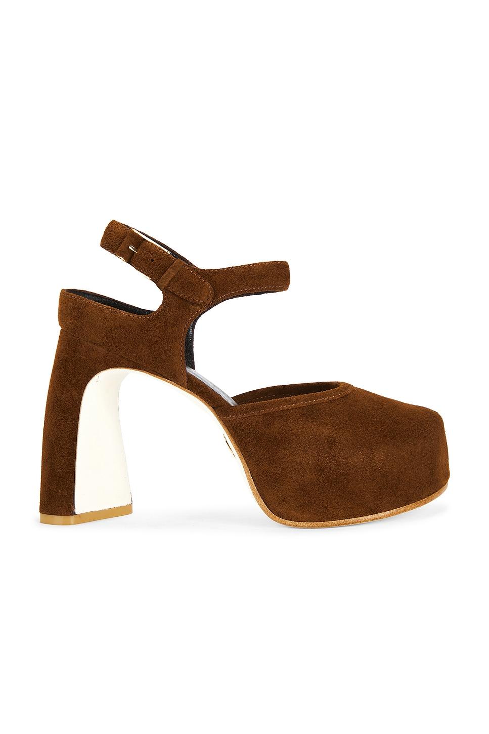 peep toe platform heel