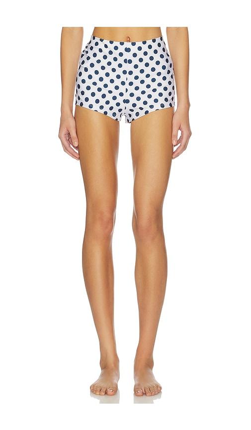 peixoto ciara mini short in navy.