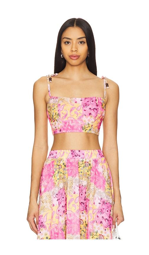 peixoto esti top in pink.