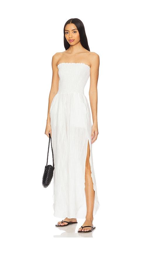 peixoto harriet jumpsuit in white.