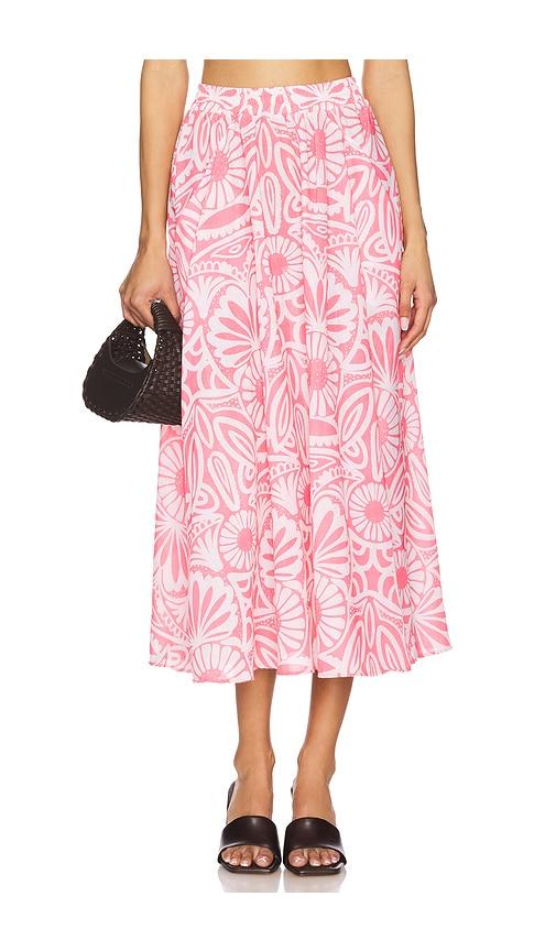 peixoto paula skirt in pink.