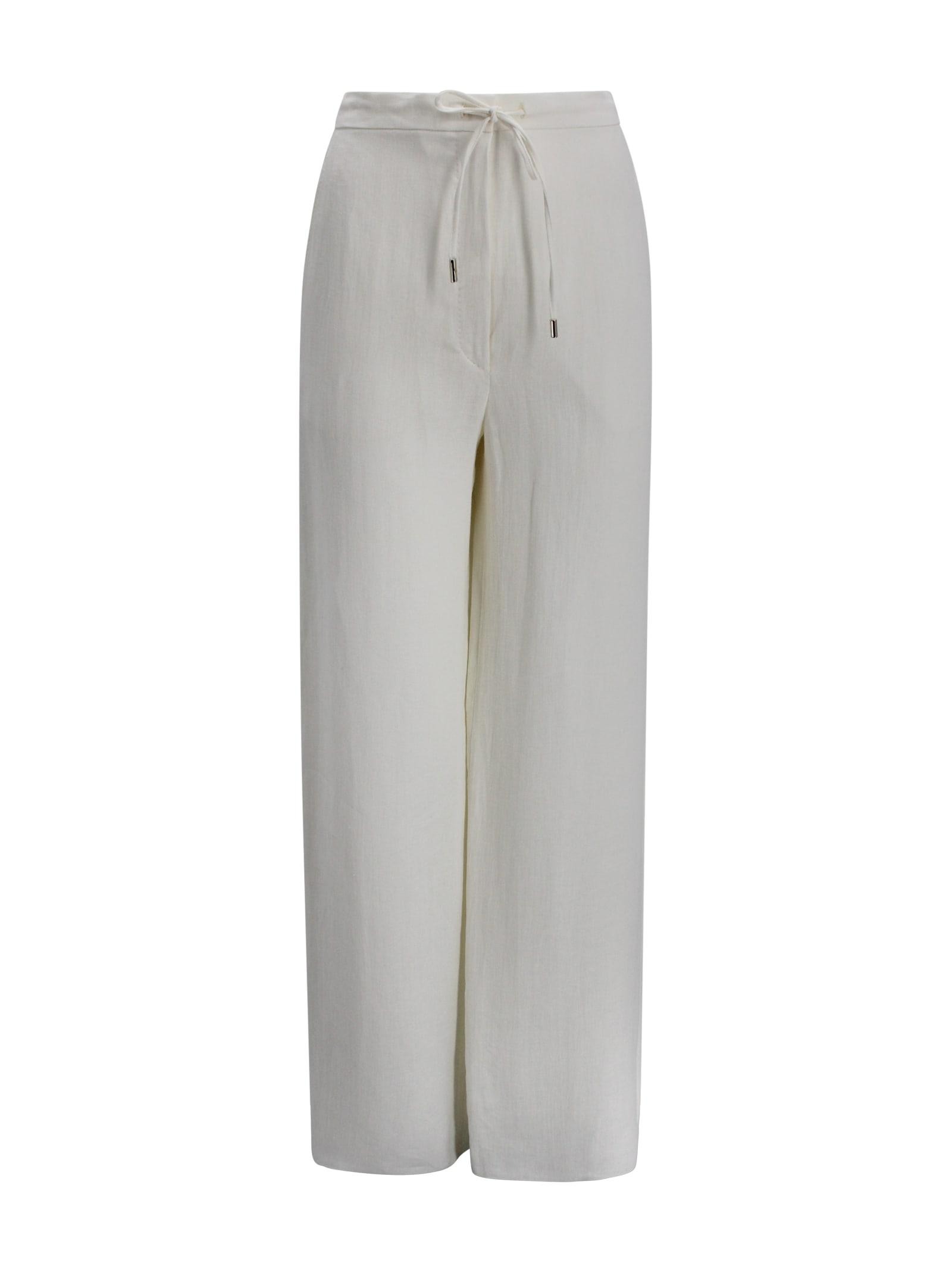 pelota linen trousers max mara studio