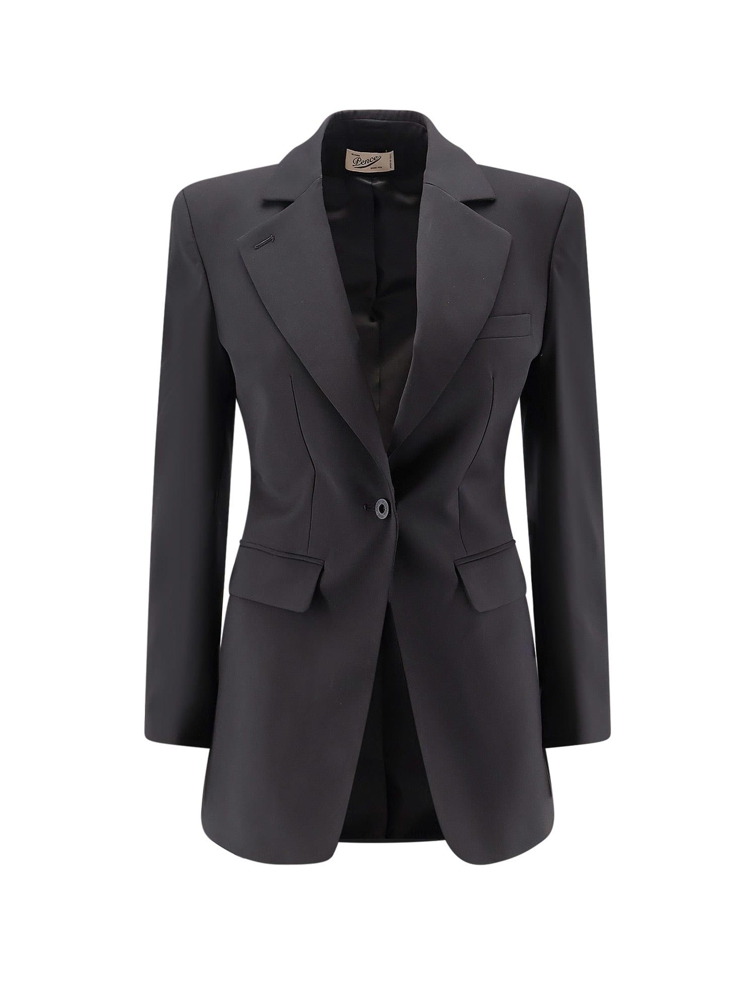 pence isabella virgin wool blazer