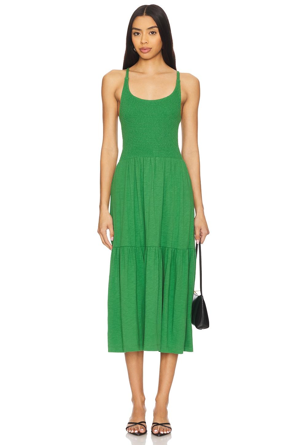 penelope cross back midi dress