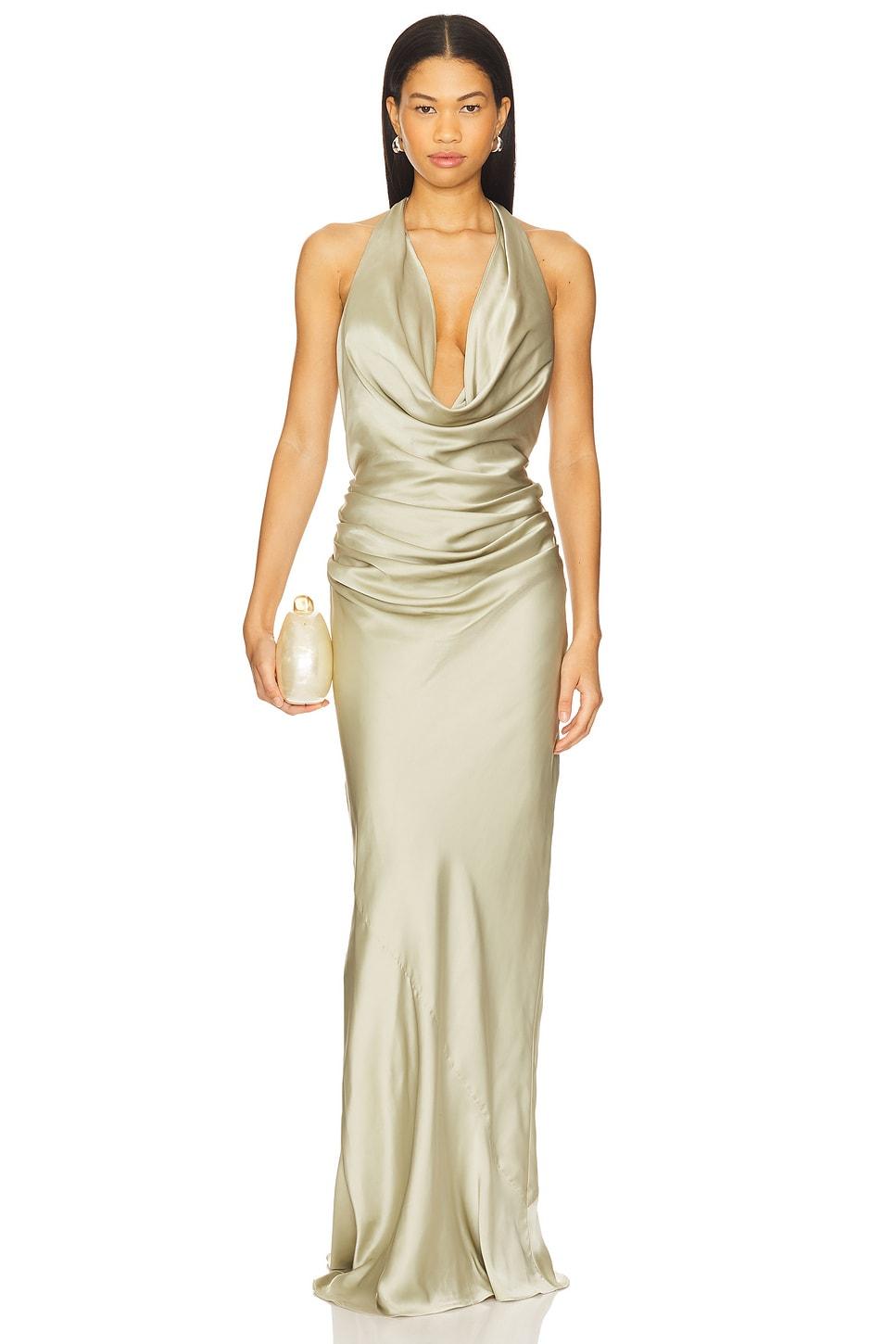 penelope drape gown
