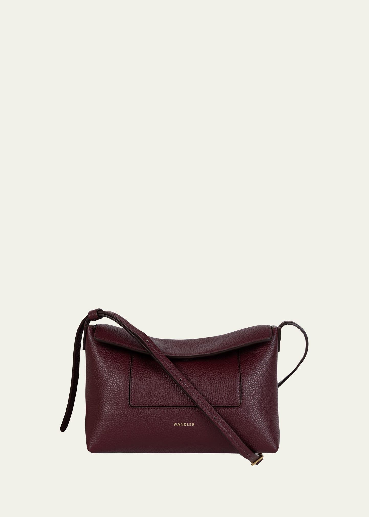 penelope mini slouch leather crossbody bag