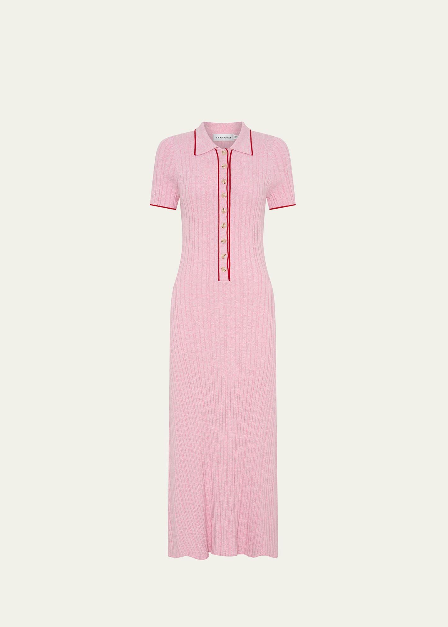 penelope ribbed midi dress