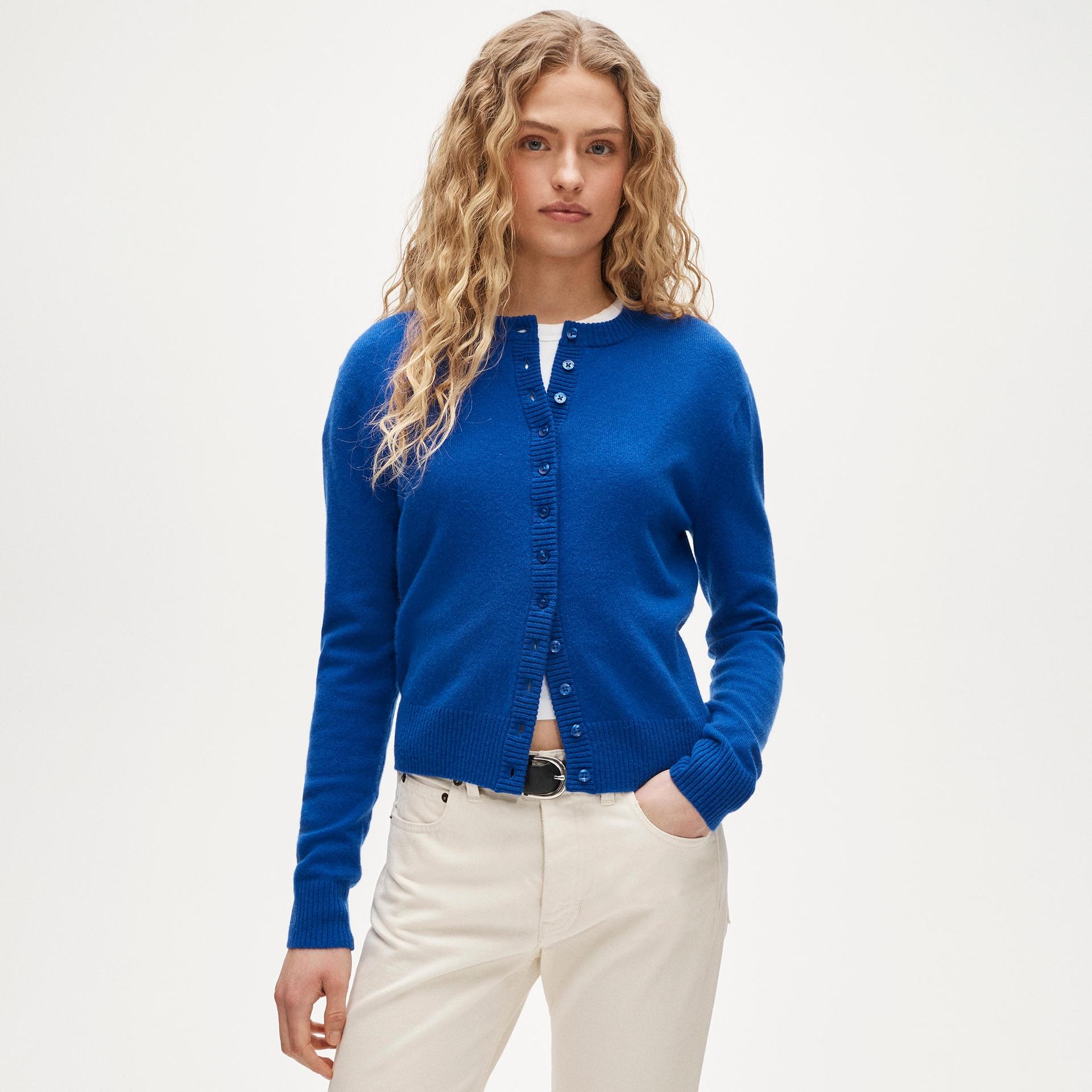 perfect cashmere cardigan in stripe