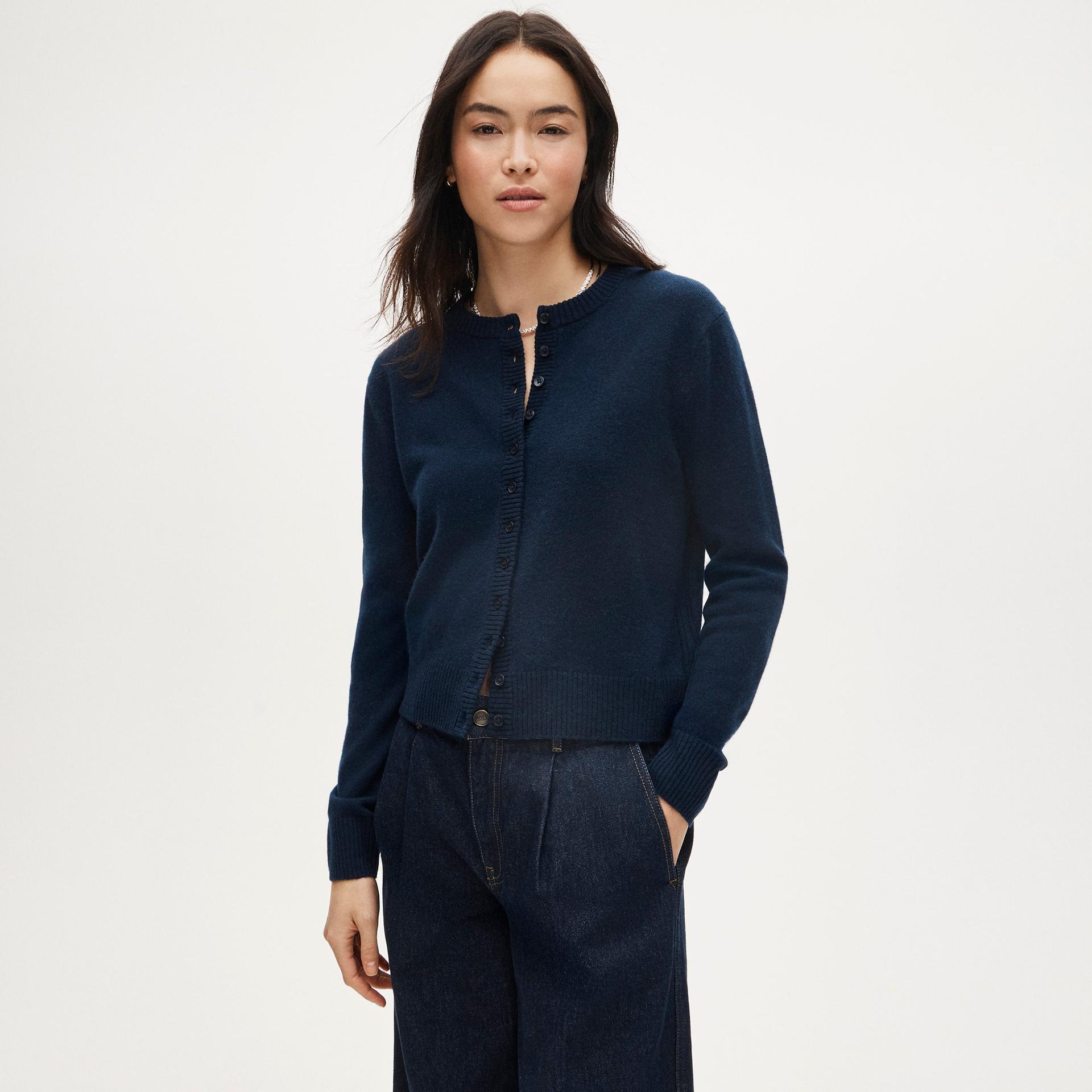 perfect cashmere cardigan in stripe