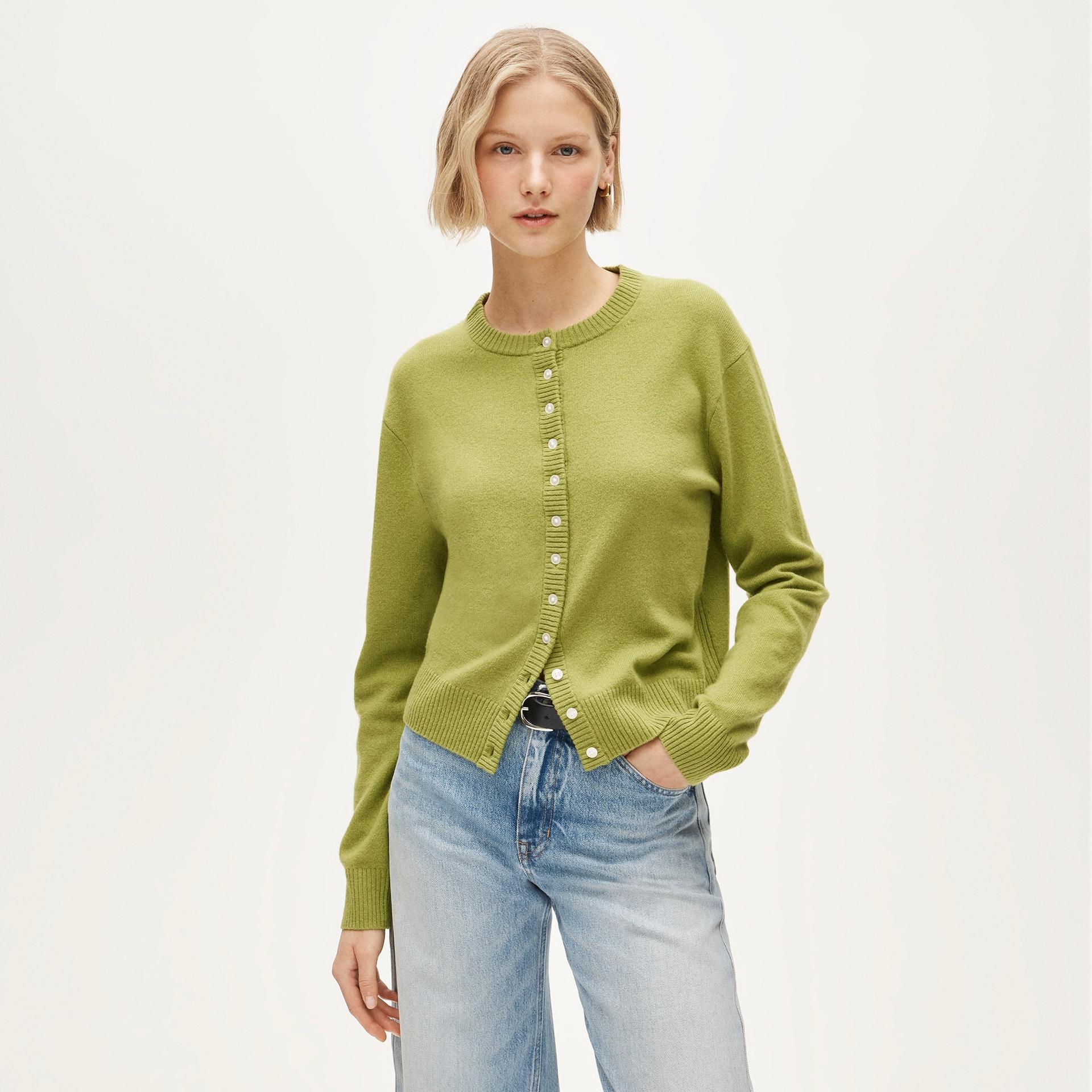 perfect cashmere cardigan in stripe