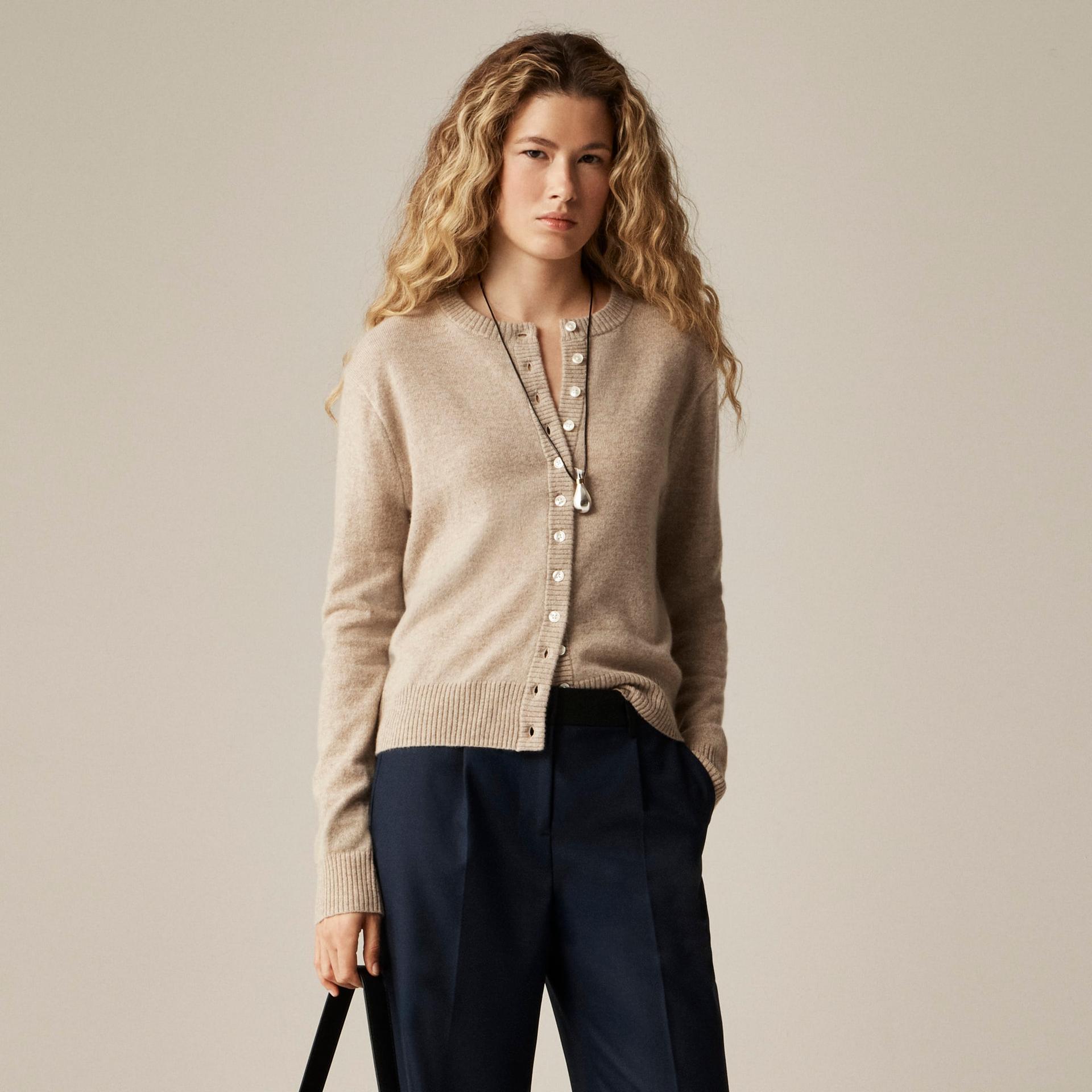 perfect cashmere cardigan in stripe