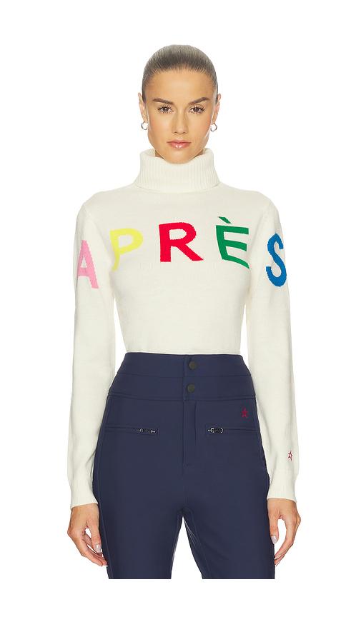 perfect moment apres sweater ii in white.