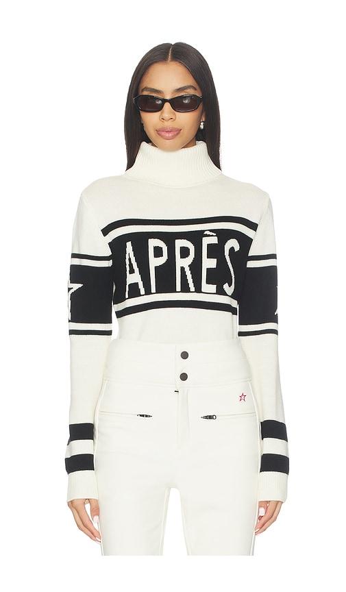 perfect moment apres sweater in white.
