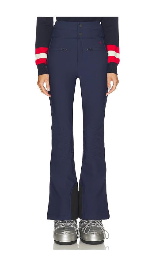 perfect moment aurora high waist ski pant in navy.