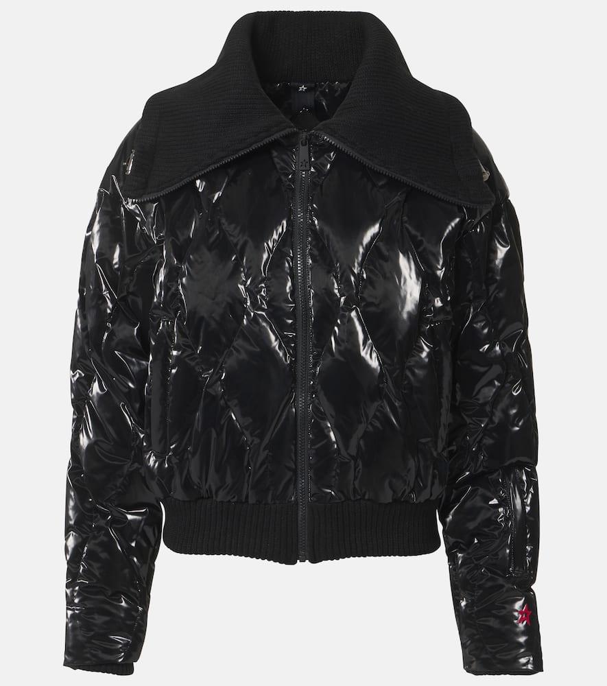 perfect moment carving quilted down ski jacket