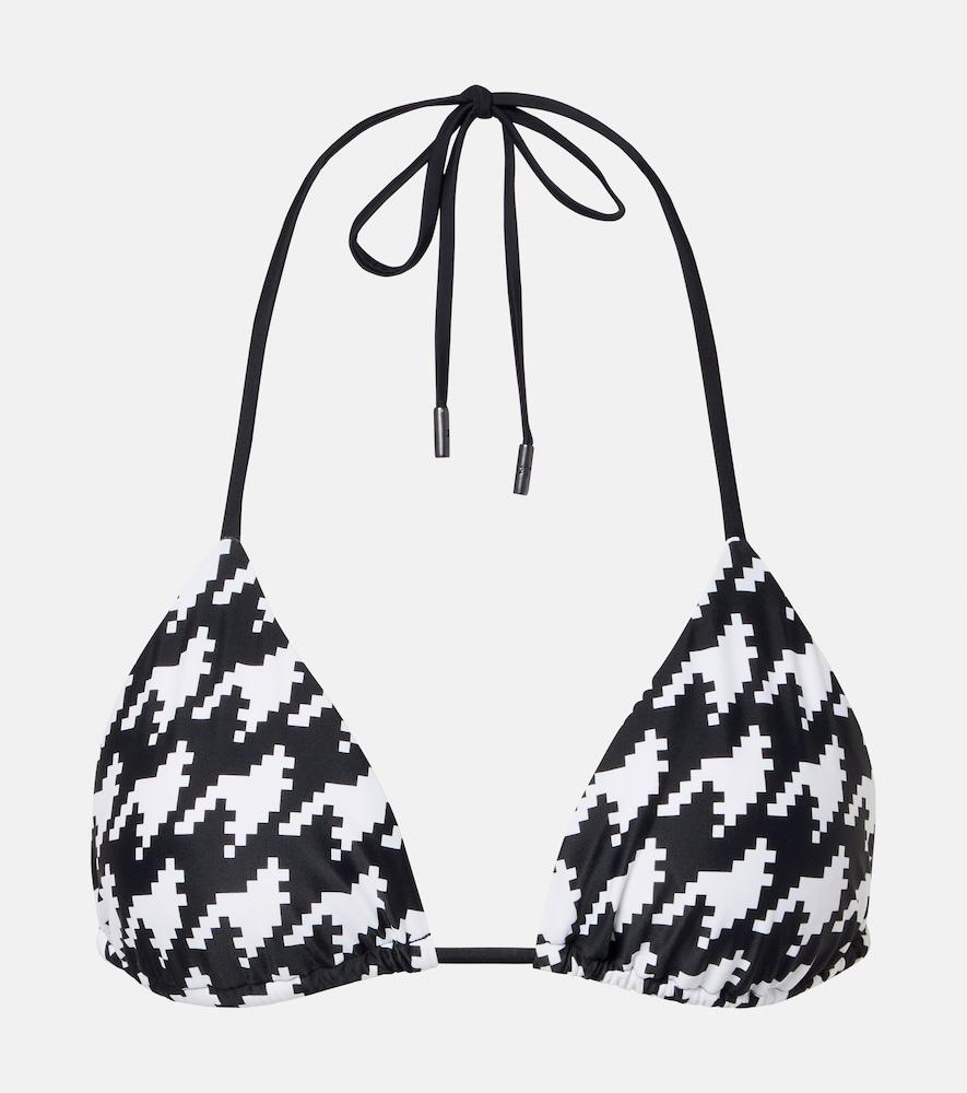 perfect moment houndstooth bikini top