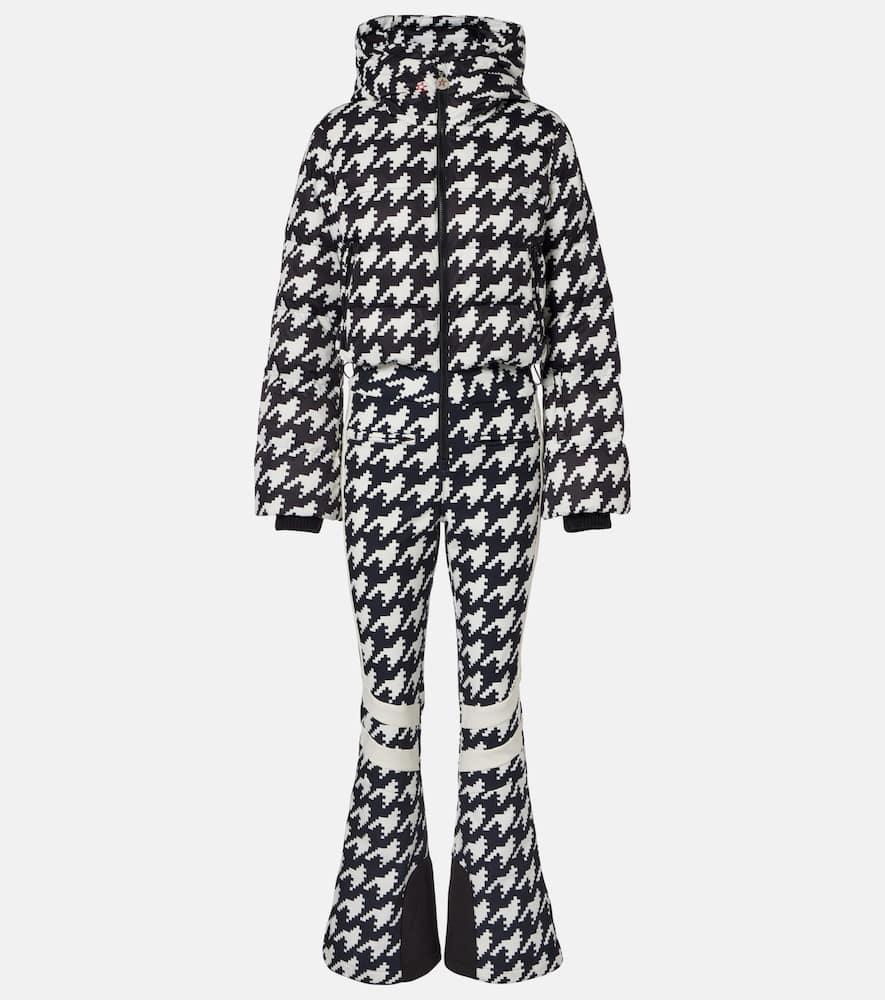 perfect moment polar houndstooth ski suit