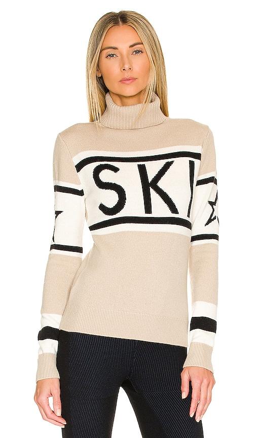 perfect moment schild sweater in beige.
