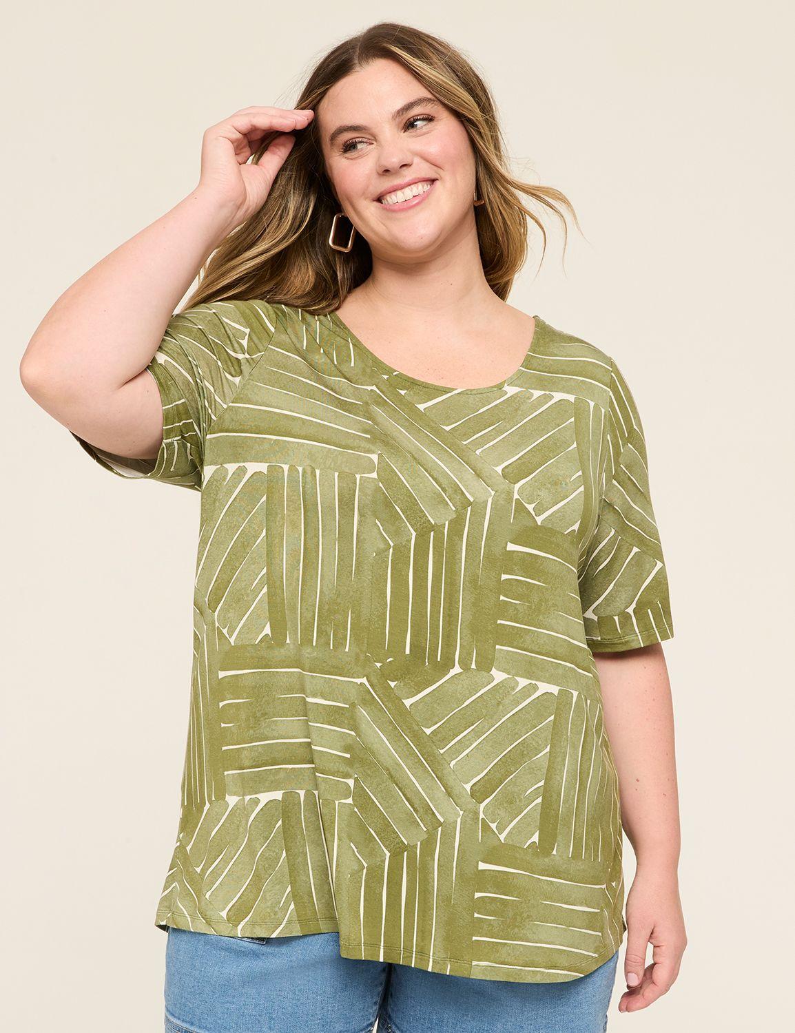 perfect sleeve back-detail tee