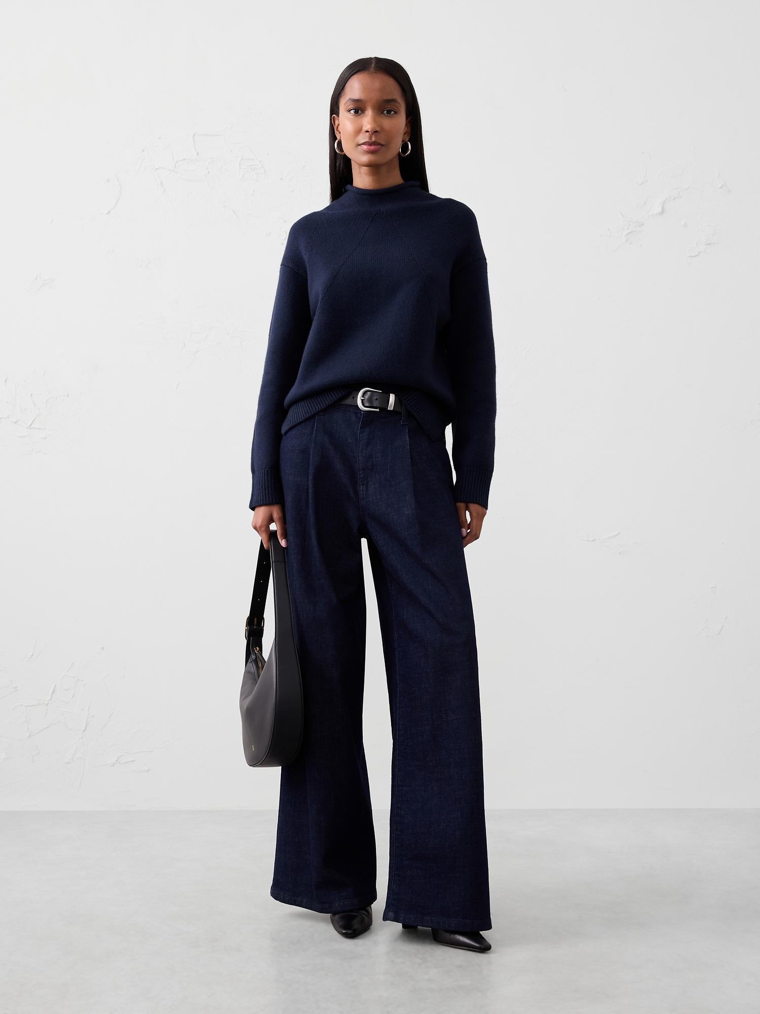 perfectly soft roll-neck sweater