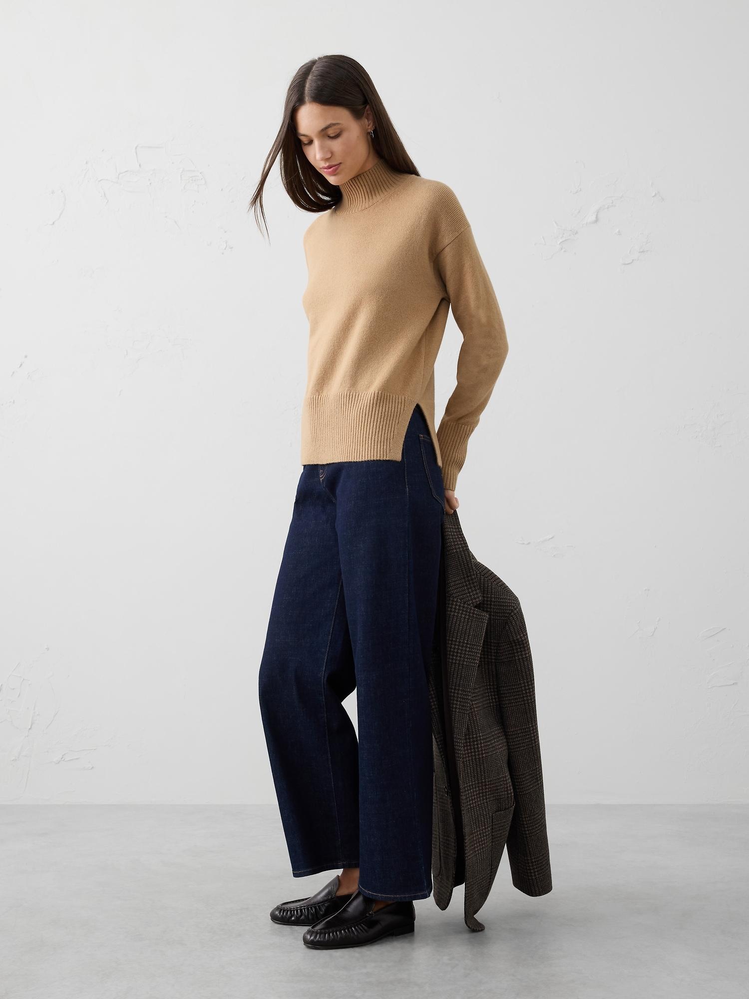 perfectly soft turtleneck sweater