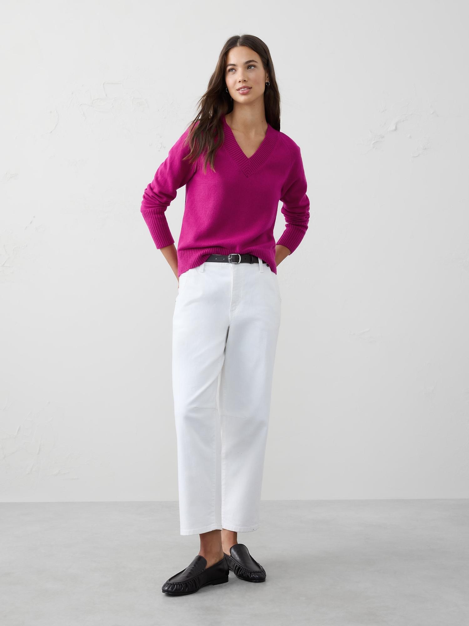 perfectly soft v-neck sweater