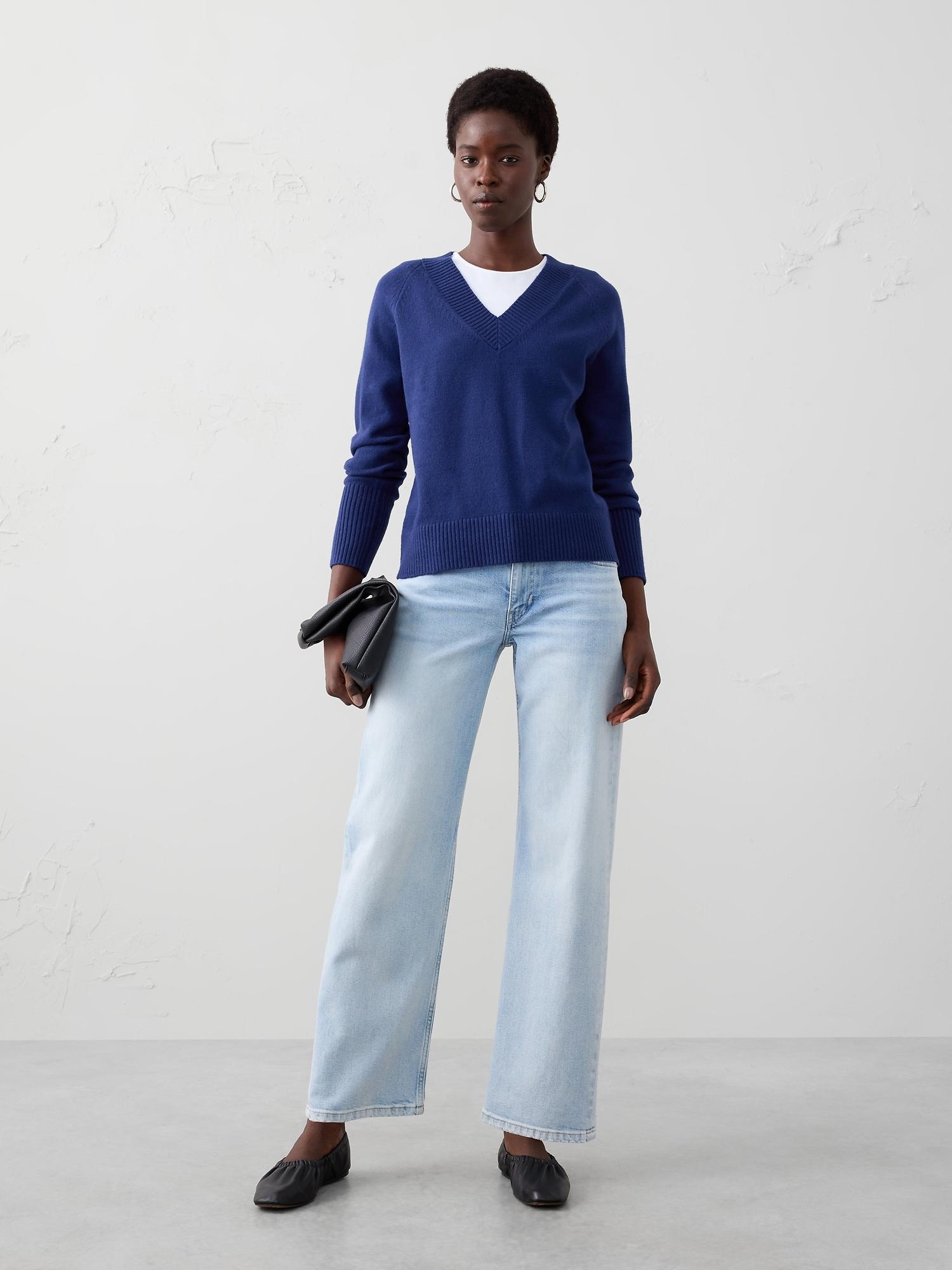 perfectly soft v-neck sweater