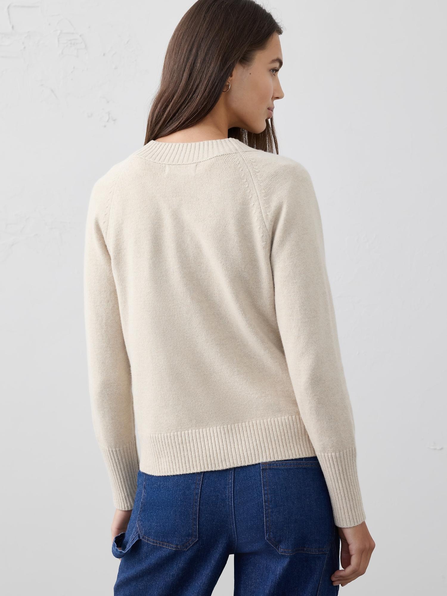 perfectly soft v-neck sweater