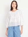 perforated cropped top