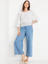 perforated cropped top