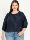 perforated cropped top