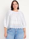 perforated cropped top