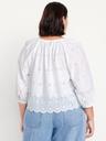 perforated cropped top