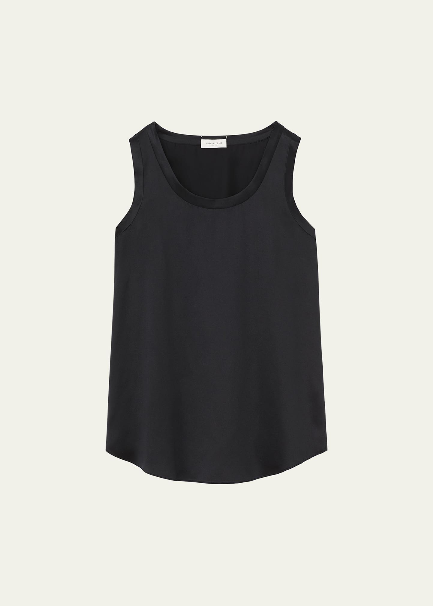 perla luxe reversible silk charmeuse shell