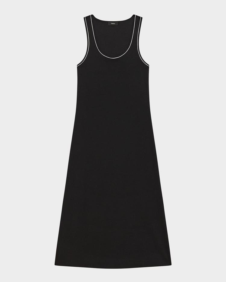perry knit ribbed tank dress